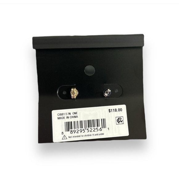 COACH Mismatch Earrings Bumblebee & Pretzel - Picture 4 of 6